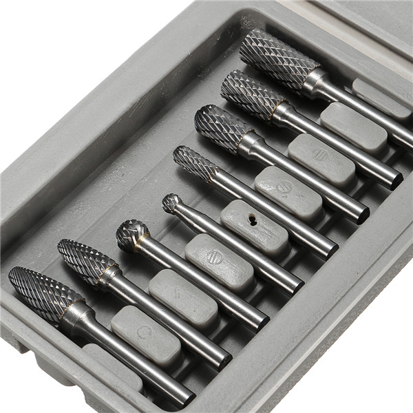 8pcs-Carbide-Rotary-Burr-Set-14-Inch-Shank-File-Power-Tool-1093658-9