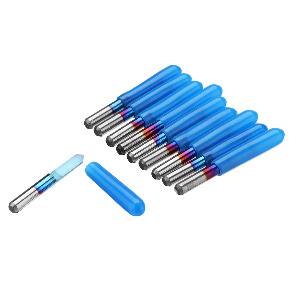 Drillpro-10pcs-010203mm-90-Degree-Engraving-Bit-Blue-NANO-Coated--Flat-Bottom-PCB-Engraving-Bit-Carb-1421662-5