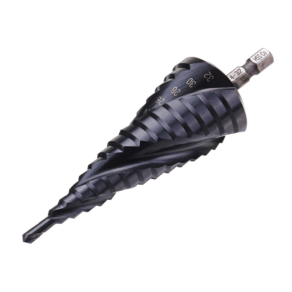 Drillpro-3-Flute-Step-Drill-Bit-TiAlN-Coated-HRC89-HSS-Co-M35-Cobalt-Step-Drill-14-Inch-Hexagon-Shan-1342887-3