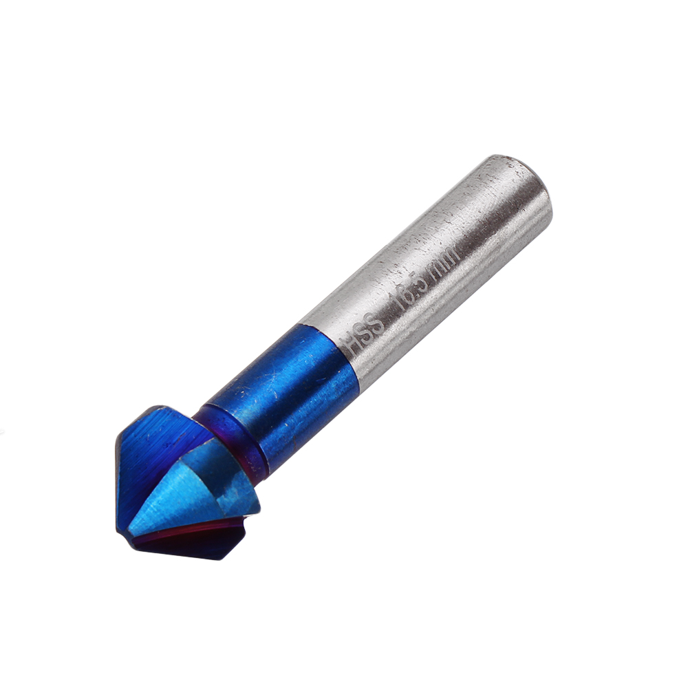 Drillpro-6Pcs-3-Flutes-HSS-Blue-Nano-Chamfering-End-Mill-90-Degree-Chamfer-Cutter-Countersink-Drill--1580032-5