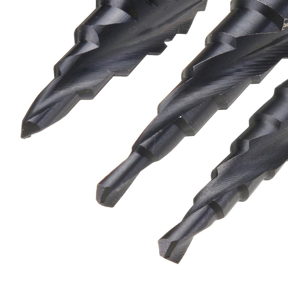 Drillpro-HRC89-M35-Cobalt-Step-Drill-Bit-3-124-124-20mm-TiAlN-Coated-Step-Drill-14-Inch-Hex-Shank-1328303-8