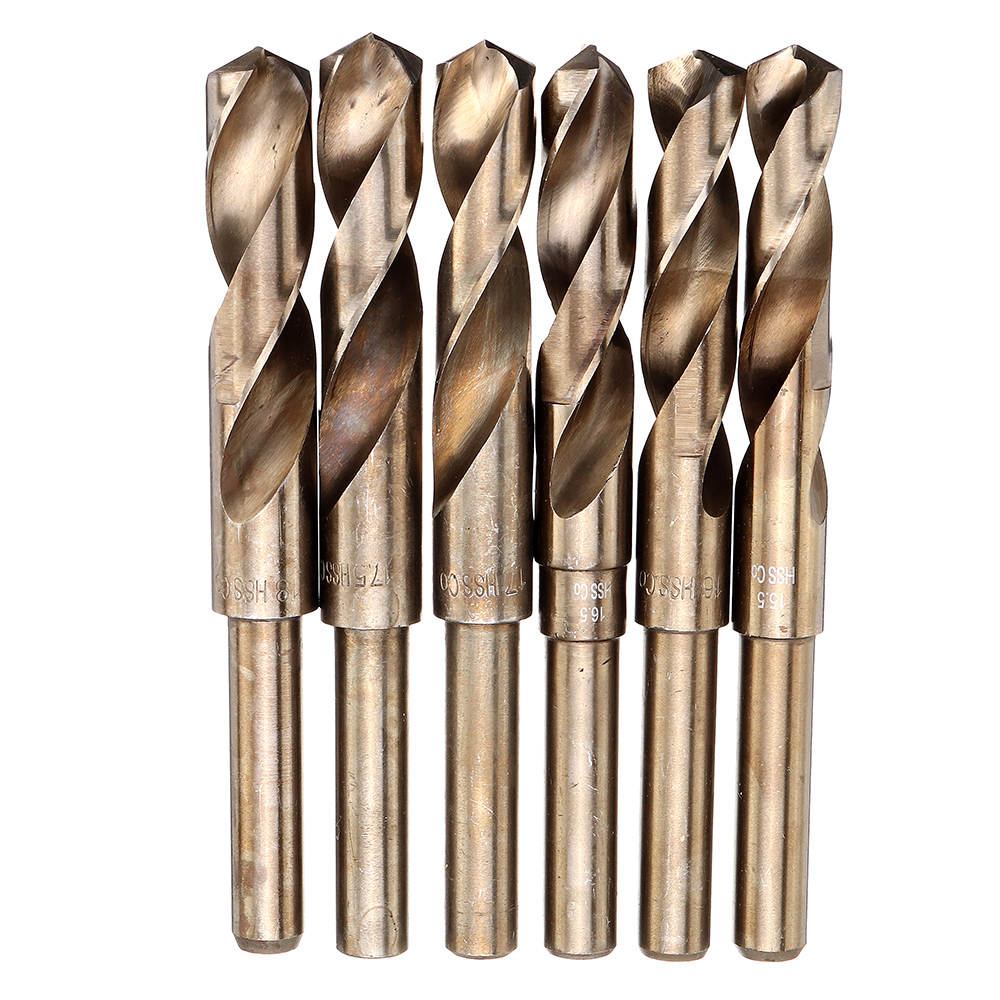 Drillpro-HSS-Co-Cobalt-Reduced-Shank-Drill-Bit-M35-135-30mm-HSS-Drill-Bit-12-Inch-Shank-for-Wood-Met-1724467-2