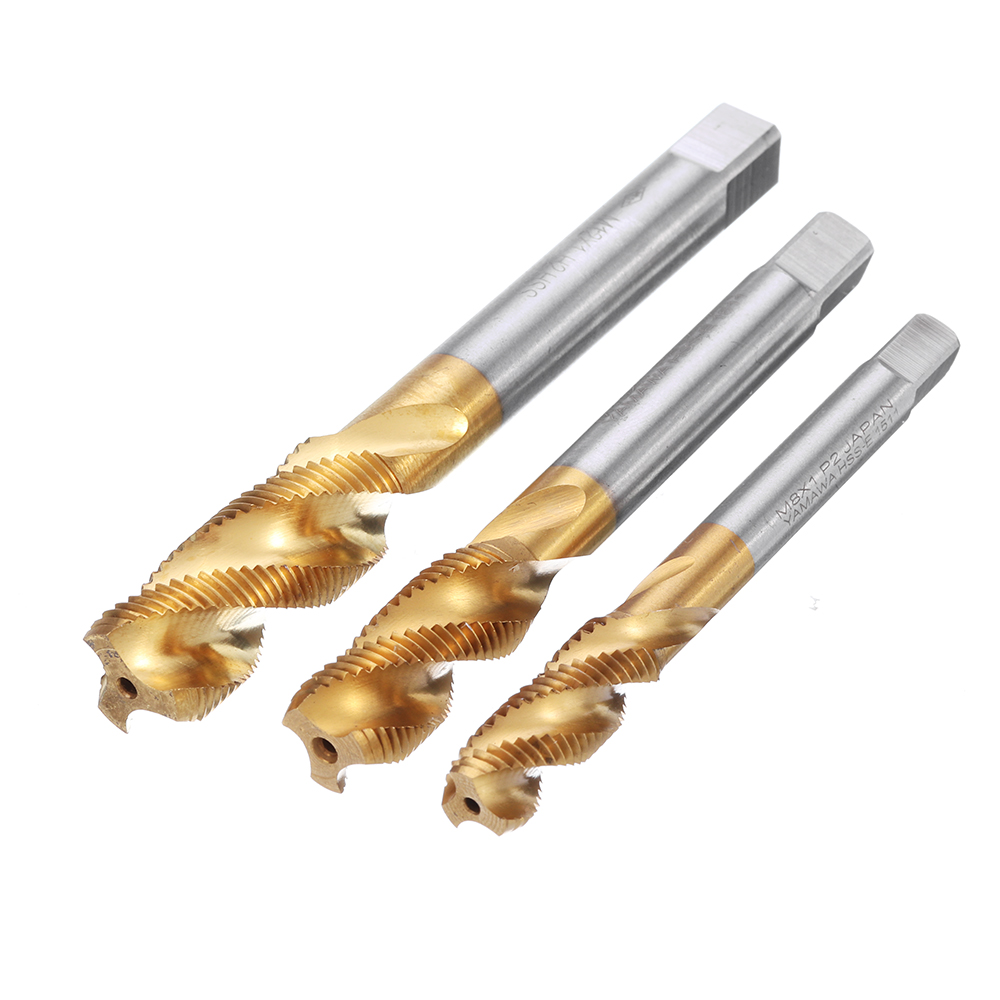 Drillpro-M8M10M12-HSS-Titanium-Coated-Screw-Tap-Thread-Metric-Spiral-Flute-Machine-Hand-Tap-1599536-2