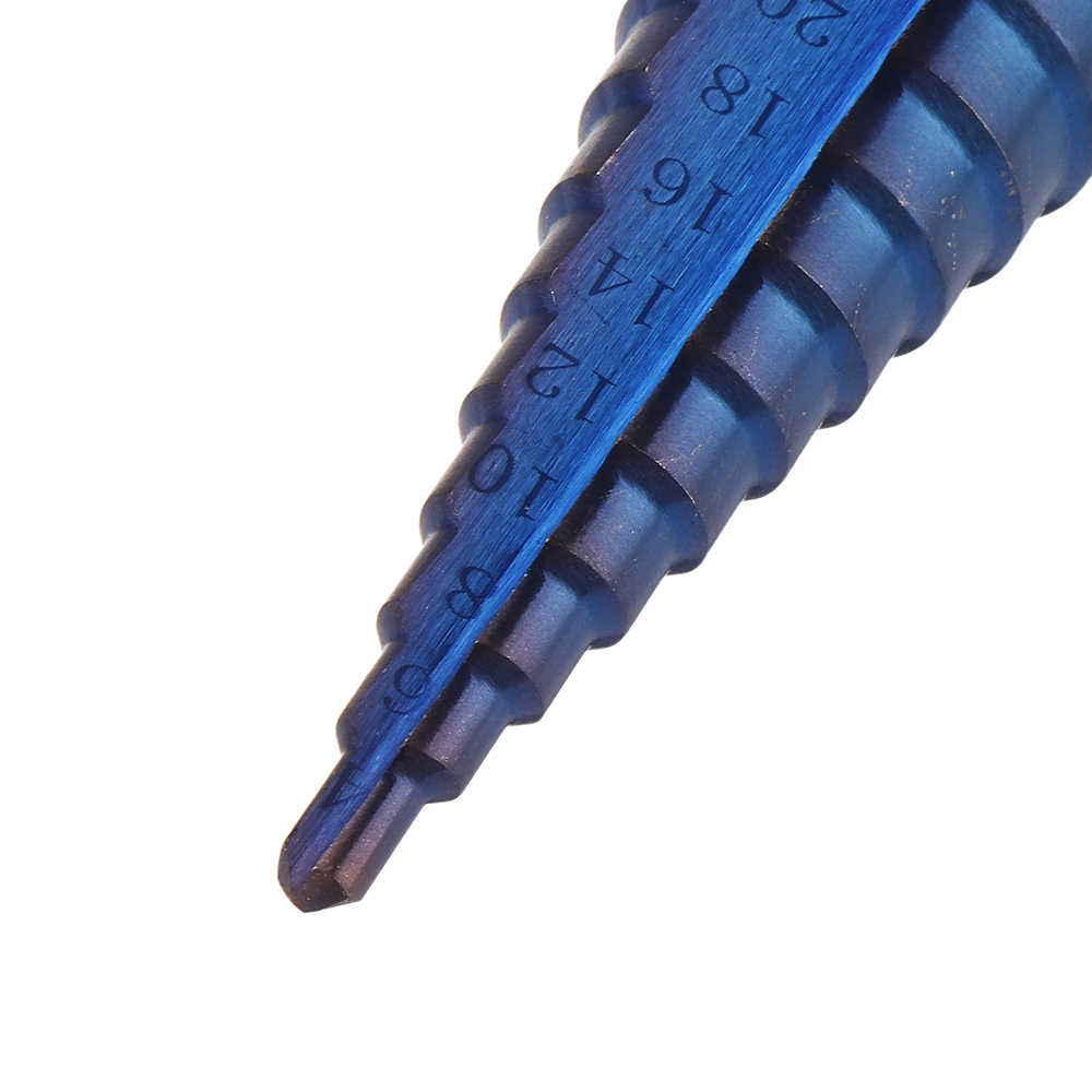 Upgrade-3Pcs-14-Inch-Hex-Shank-Blue-Nano-Coated-Step-Drill-Bit-Set-4-124-124-32mm-1547329-5