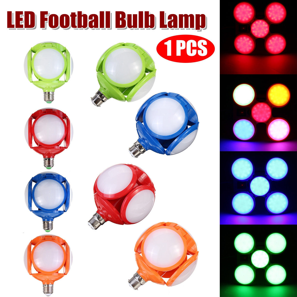 50W-B22E27-Deformable-Garage-Light-Folding-Bulb-LED-Light-Football-Lighting-1726644-2