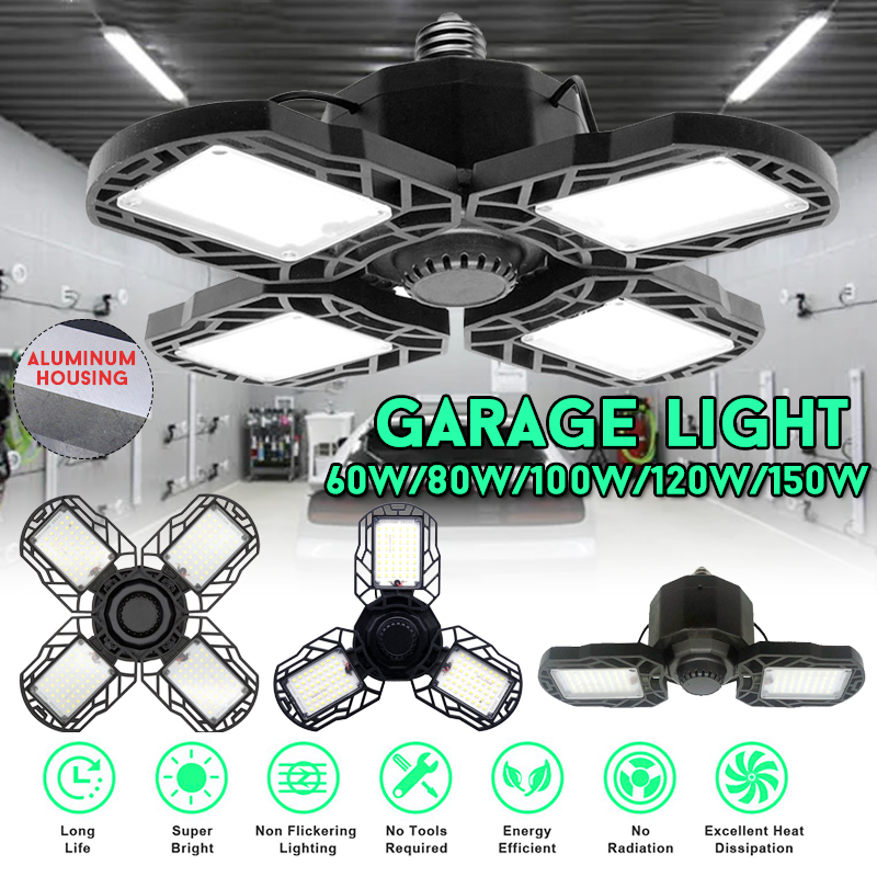6080100120150W-LED-Garage-Ceiling-Lights-6000LM-Garage-Lighting-Deformable-1679479-1