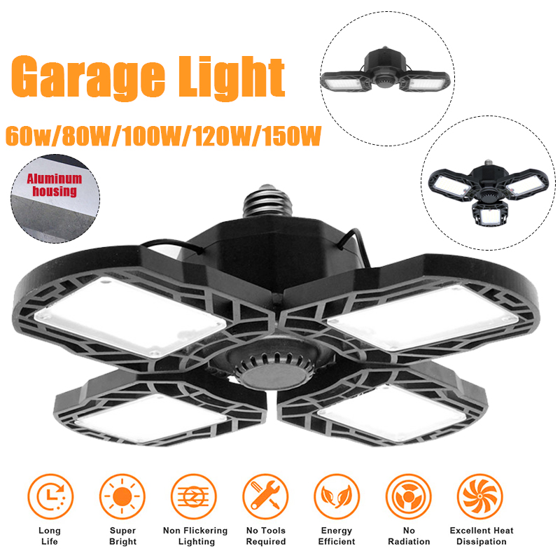 6080100120150W-LED-Garage-Ceiling-Lights-6000LM-Garage-Lighting-Deformable-1679479-3