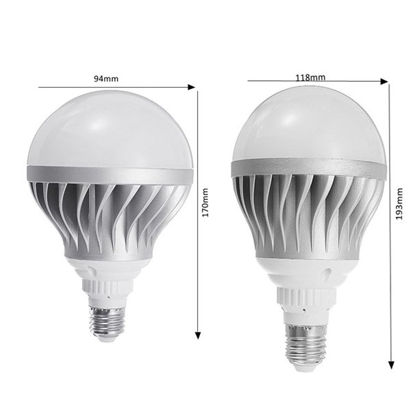 E27-15W-24W-SMD5730-Pure-White-Silver-Shell-Aluminum-LED-Global-Light-Bulb-AC85-265V-1179764-8