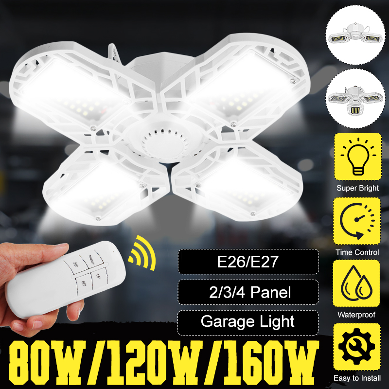 E27-LED-Garage-Light-Bulb-Ceiling-Fixture-Shop-Workshop-Deformable-Lamp-Remote-1710072-1