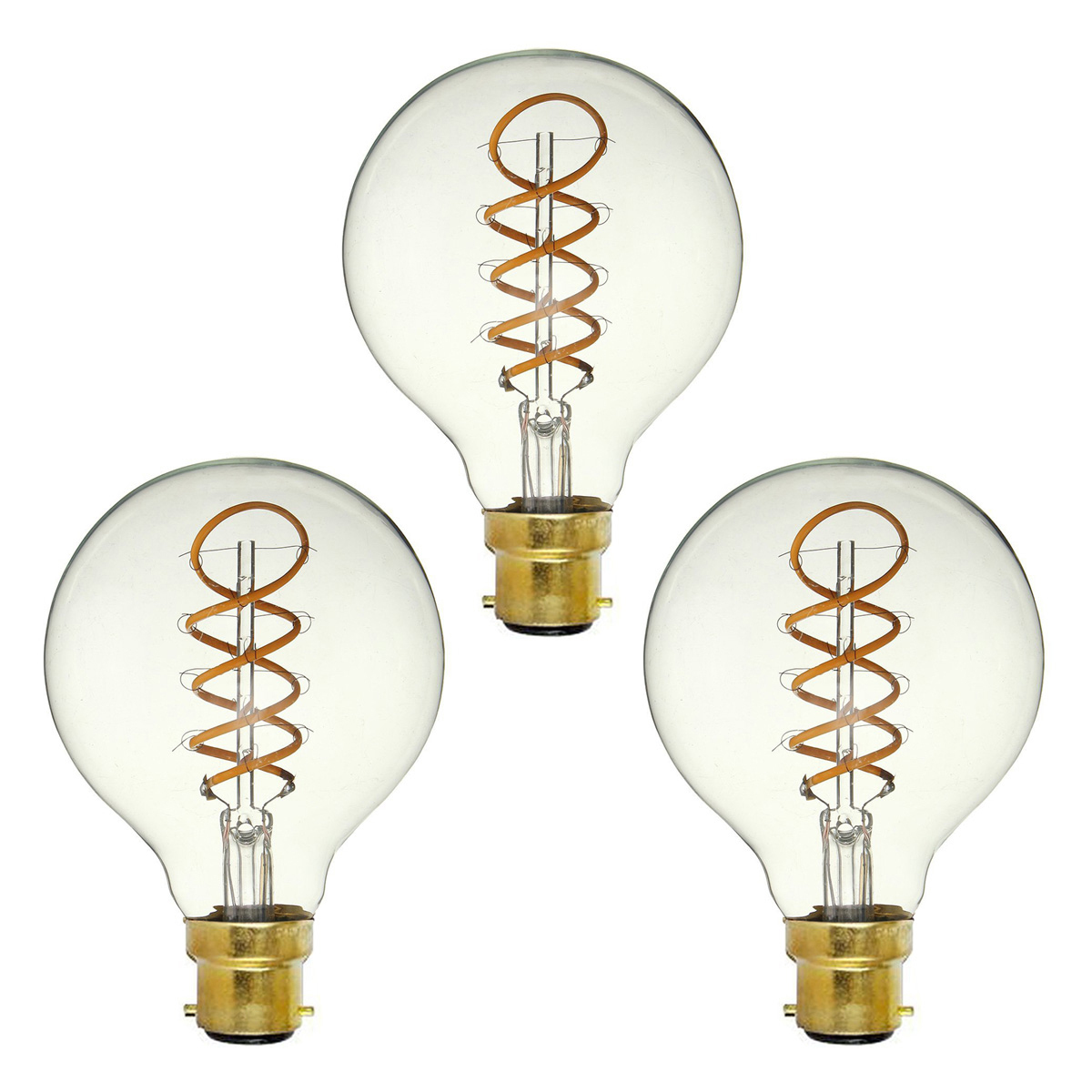 Elfeland-3PCS-Dimmable-E27-B22-G80-Vintage-Amber-Glass-Shell-3W-LED-COB-Light-Bulb-for-Indoor-Home-1515966-2