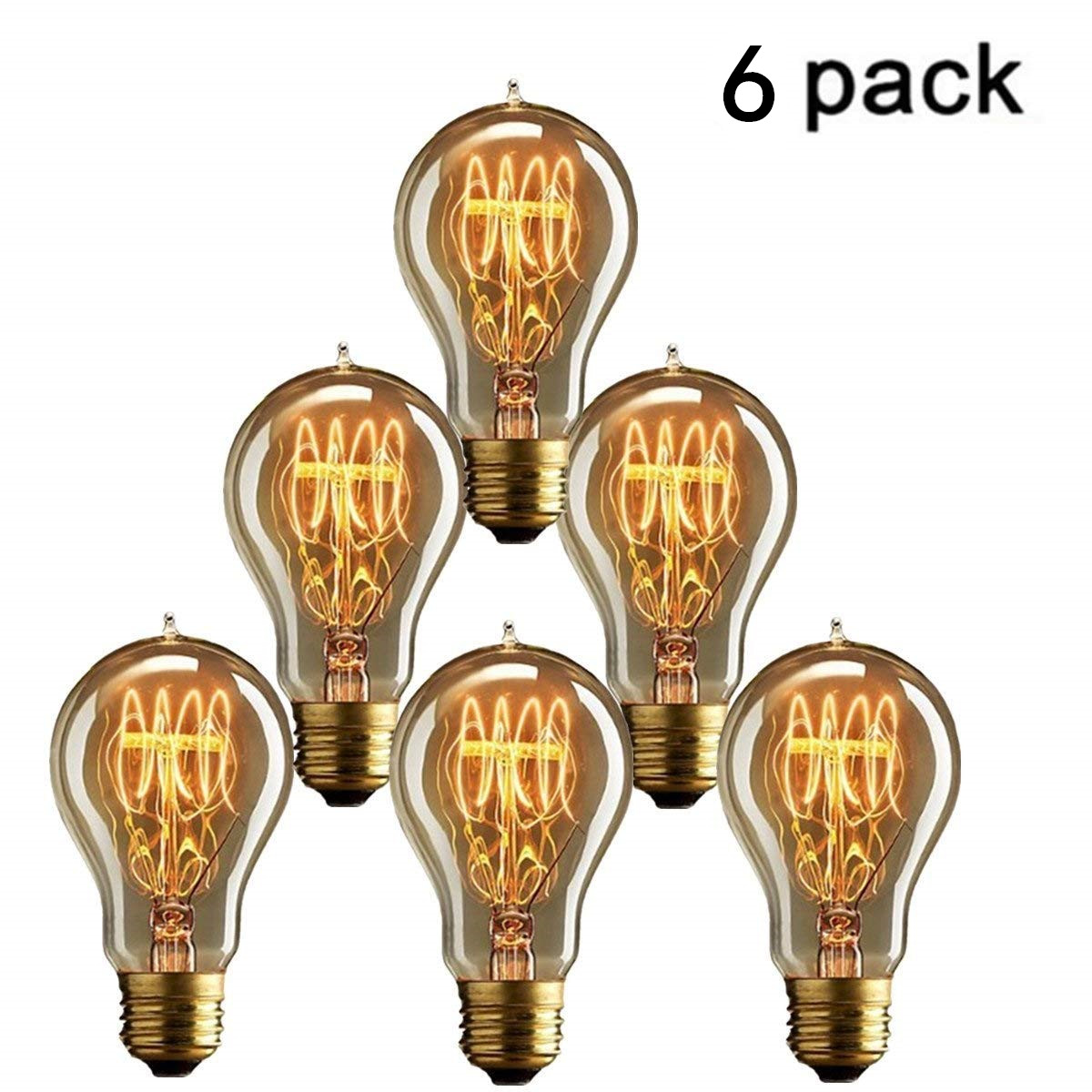 Kingso-6Pcs-E27-40W-AC230V-Tungsten-Filament-Lamp-Edison-Retro-Series-Tungsten-Filament-Round-Wire-1890339-2