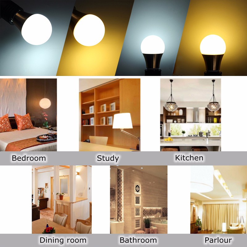 Non-dimmable-7W-E27-B22--5730-SMD-LED-Light-Globe-Home-Lamp-Bulb-AC85-265V-1145781-10