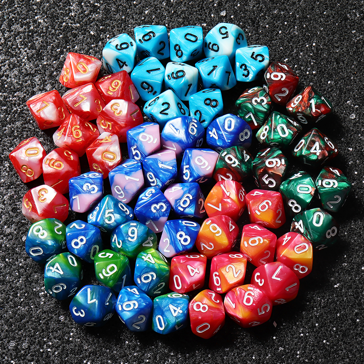 10pcs-10-Sided-Dice-D10-Polyhedral-Dice-RPG-Role-Playing-Game-Dices-w-bag-1351752-1