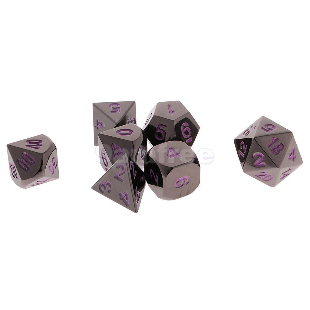 7-Pcs-Zinc-Alloy-Multisided-Dice-Set-Role-Playing-Games-DiceS-Gadget-With-Bag-1262270-3