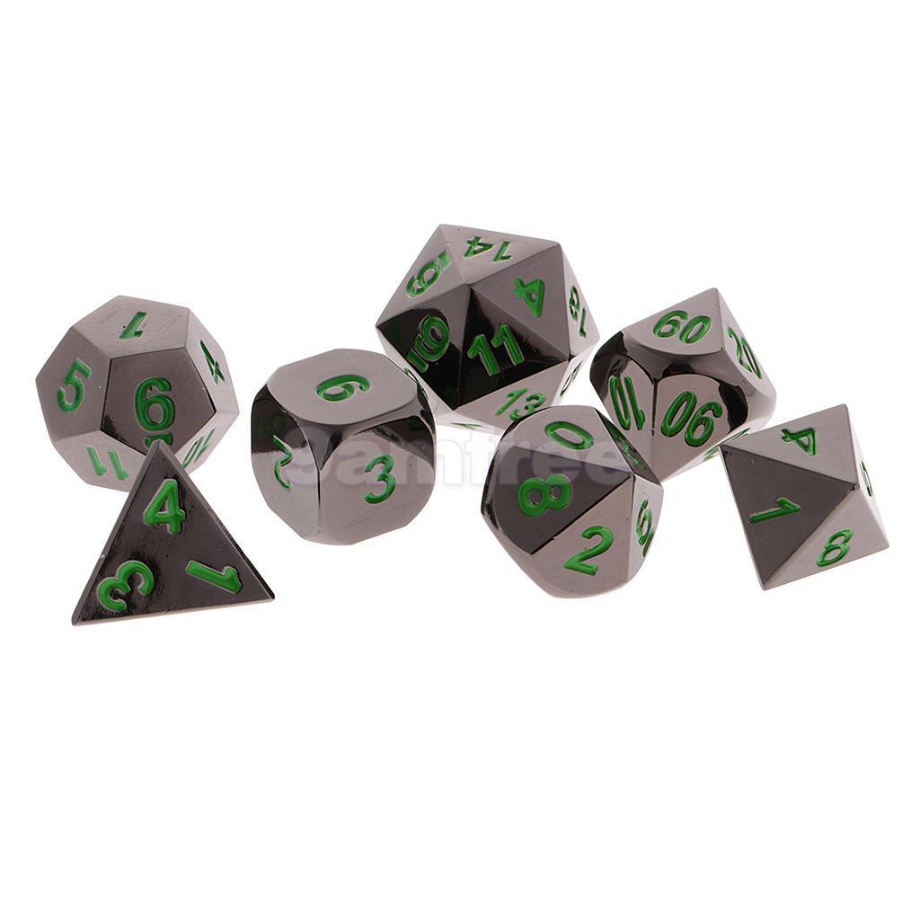 7-Pcs-Zinc-Alloy-Multisided-Dice-Set-Role-Playing-Games-DiceS-Gadget-With-Bag-1262270-5