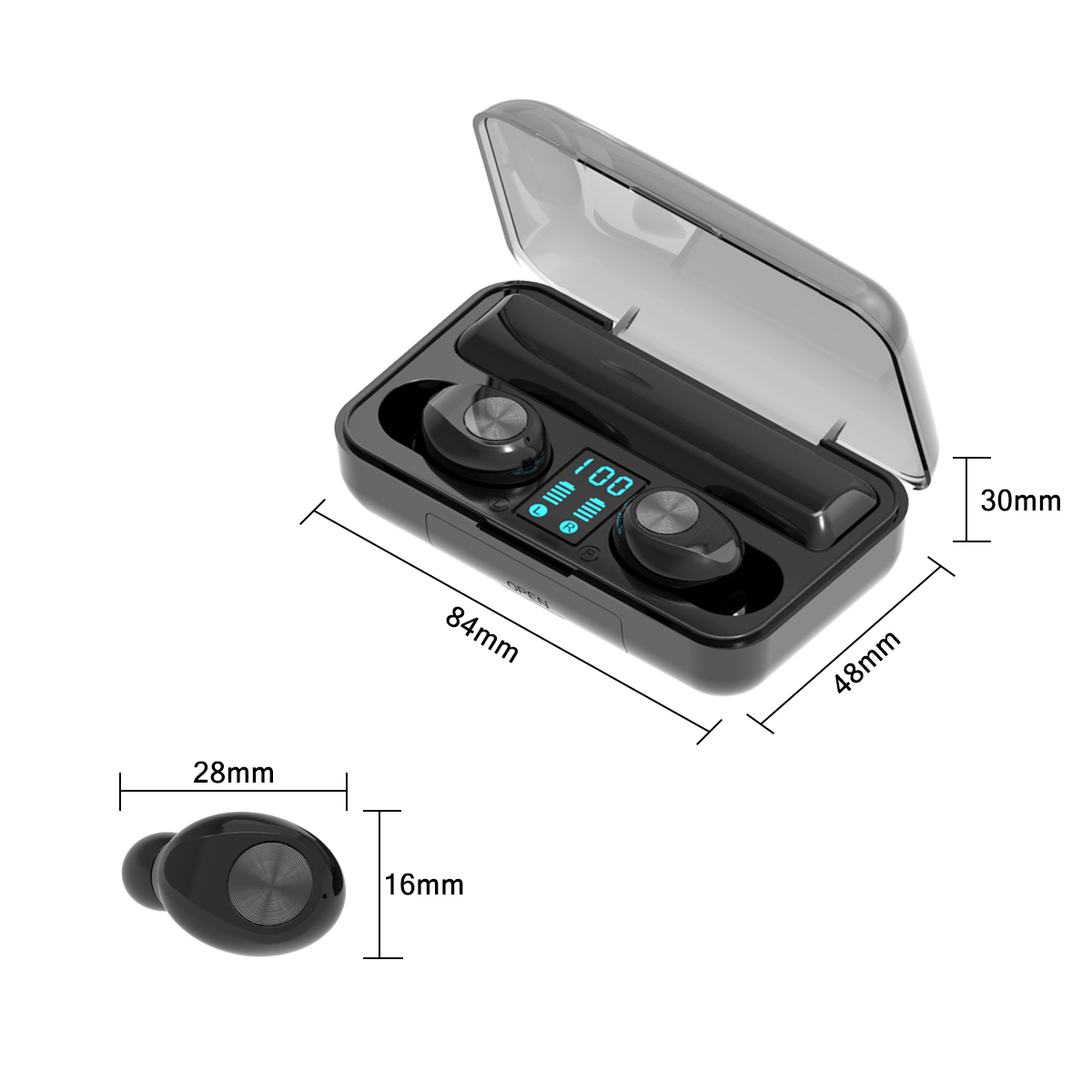 Bakeey-TWS-bluetooth-50-Earphone-Wireless-Earbuds-2000mAh-Power-Bank-Touch-Control-IPX7-Waterproof-H-1604048-10