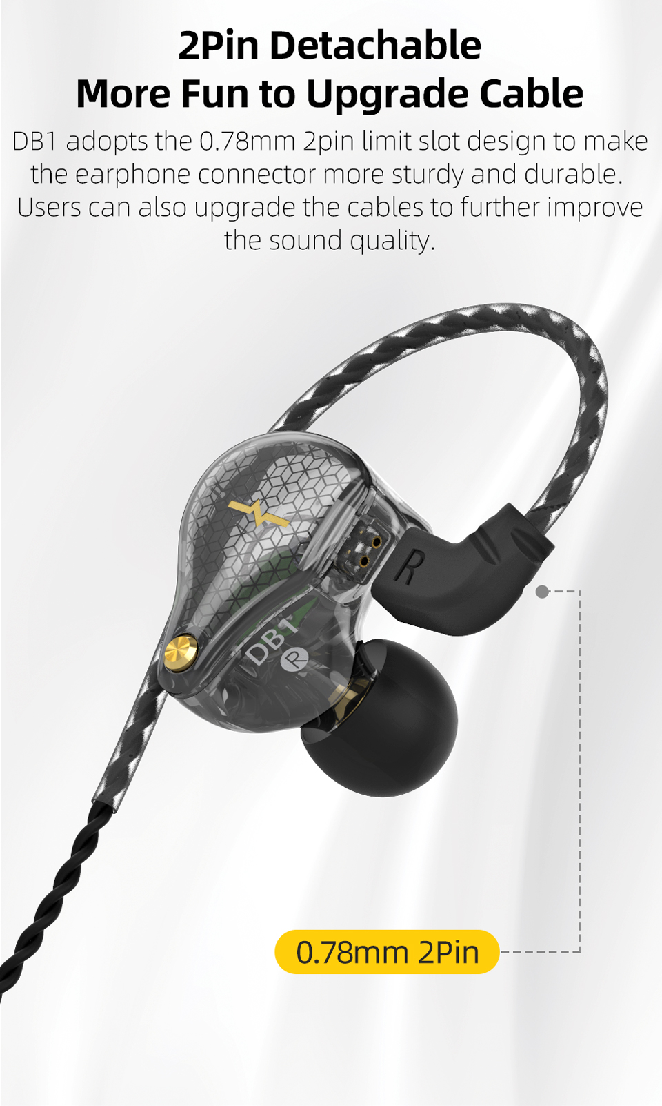 NiceHCK-DB1-HIFI-Music-In-Ear-Earphone-10mm-Dynamic-Driver-Audiophile-Earbud-Studio-Earplug-2Pin-Det-1936892-7