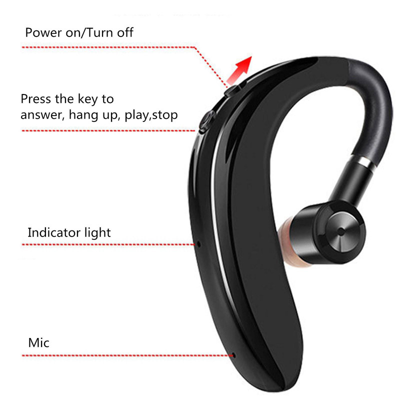 S109-Single-bluetooth-Business-Ear-hook-Headphone-Noise-Reduction-In-ear-Earphone-with-Mic-1586567-10