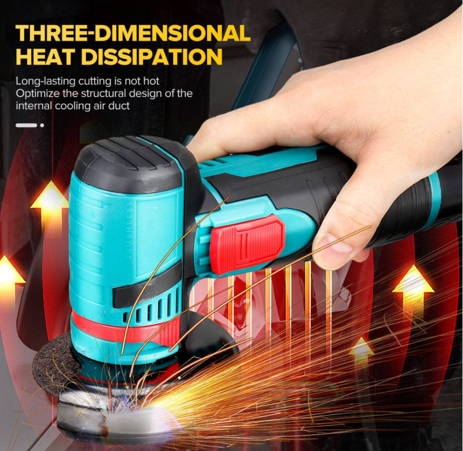 12V-300W-Compact-Brushless-Cordless-Angle-Grinder-Polishing-Machine-19500-rpm-Diamond-Cutting-Power--1821260-1