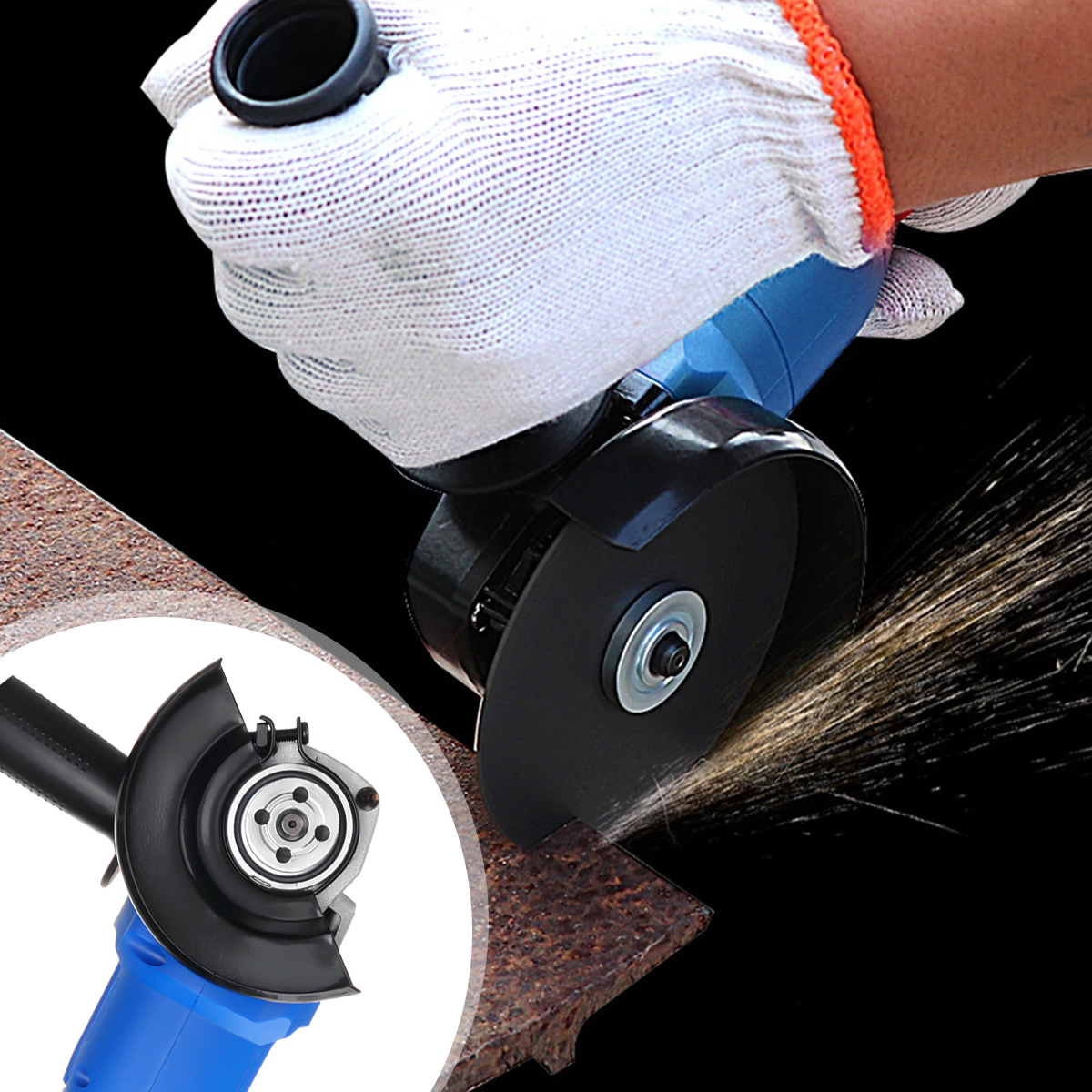 388VF-125MM-1500W-Cordless-Brushless-Angle-Grinder-Electric-Polisher-W-None12-Battery-Cutting-Sand-D-1879525-6