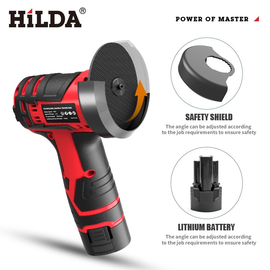 HiLDA-12V-3Inch-300W-Electric-Mini-Angle-Grinder-Cordless-Electric-Grinder-Polishing-Machine-W1pc2pc-1923602-2