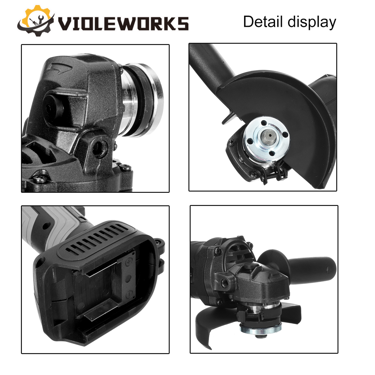 VIOLEWORKS-288VF-125mm-Cordless-Angle-Grinder-3-Gears-Brushless-Electric-Metal-Stone-Wood-Cutting-Po-1839464-9