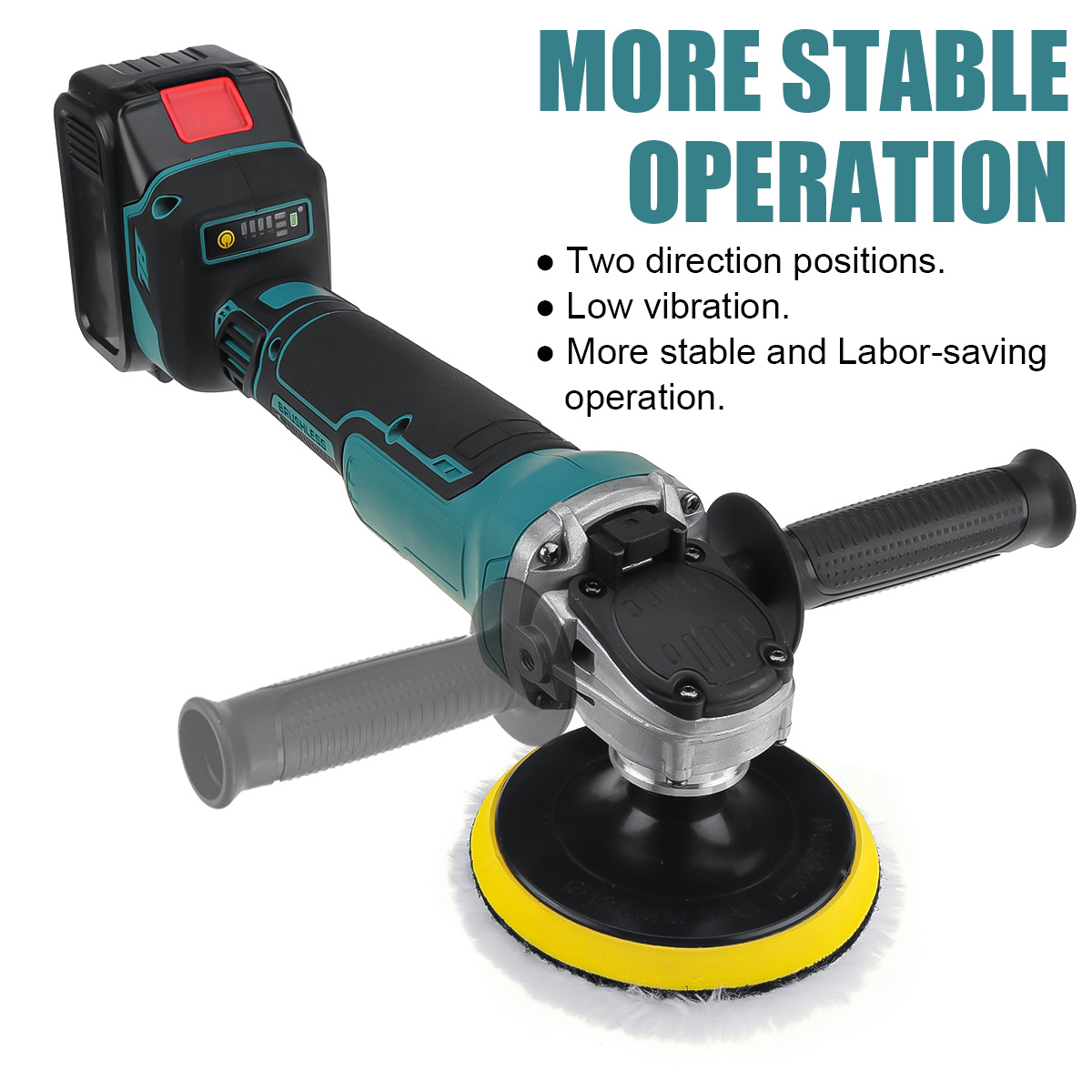 VIOLEWORKS-288VF-1580W-Cordless-Polisher-Car-Polishing-Tool-Sander-Buffing-Waxing-Machine-For-Makita-1916380-4