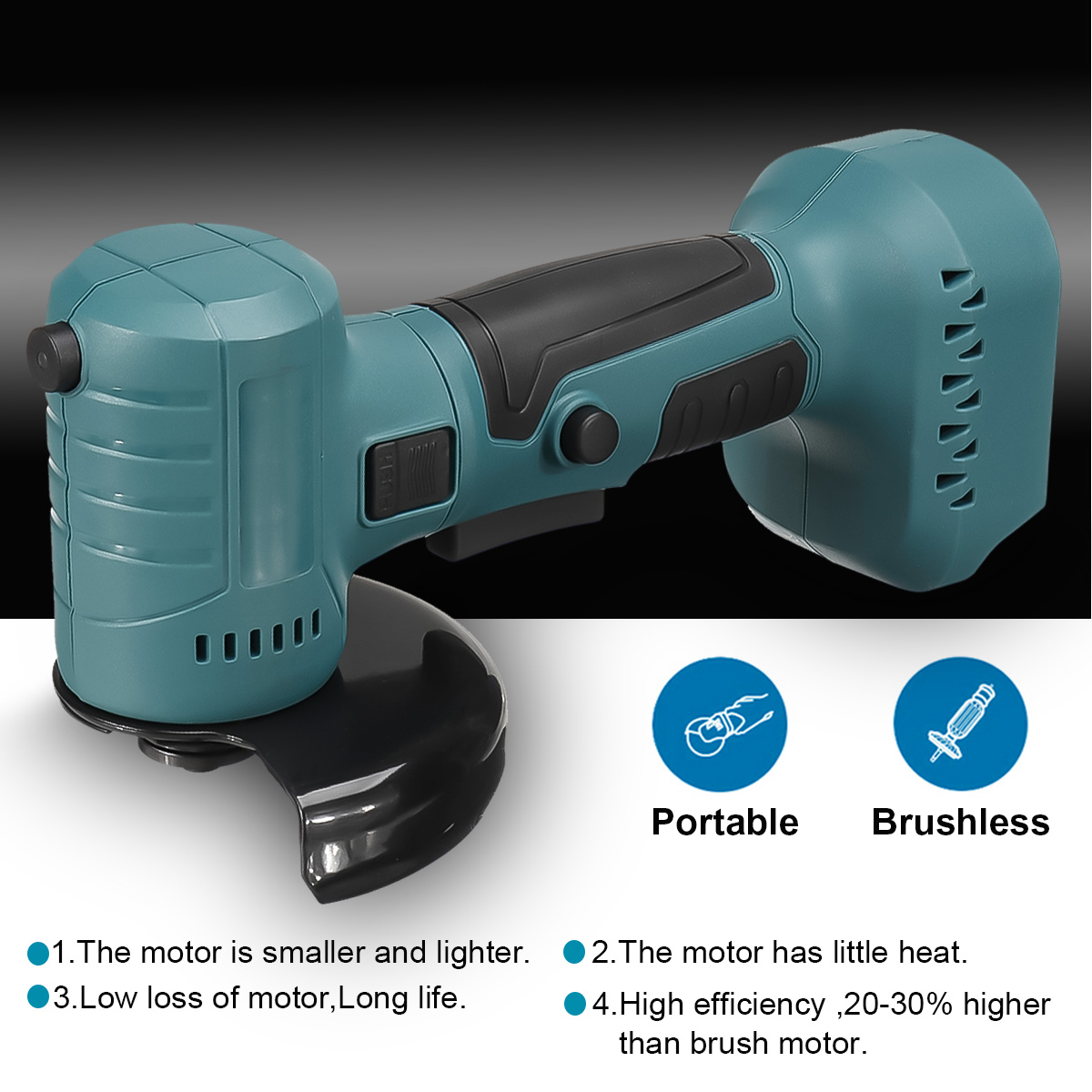 VIOLEWORKS-Mini-Brushless-Angle-Grinder-Cordless-Polishing-Grinding-Machine-Electric-Power-Tools-For-1930911-5