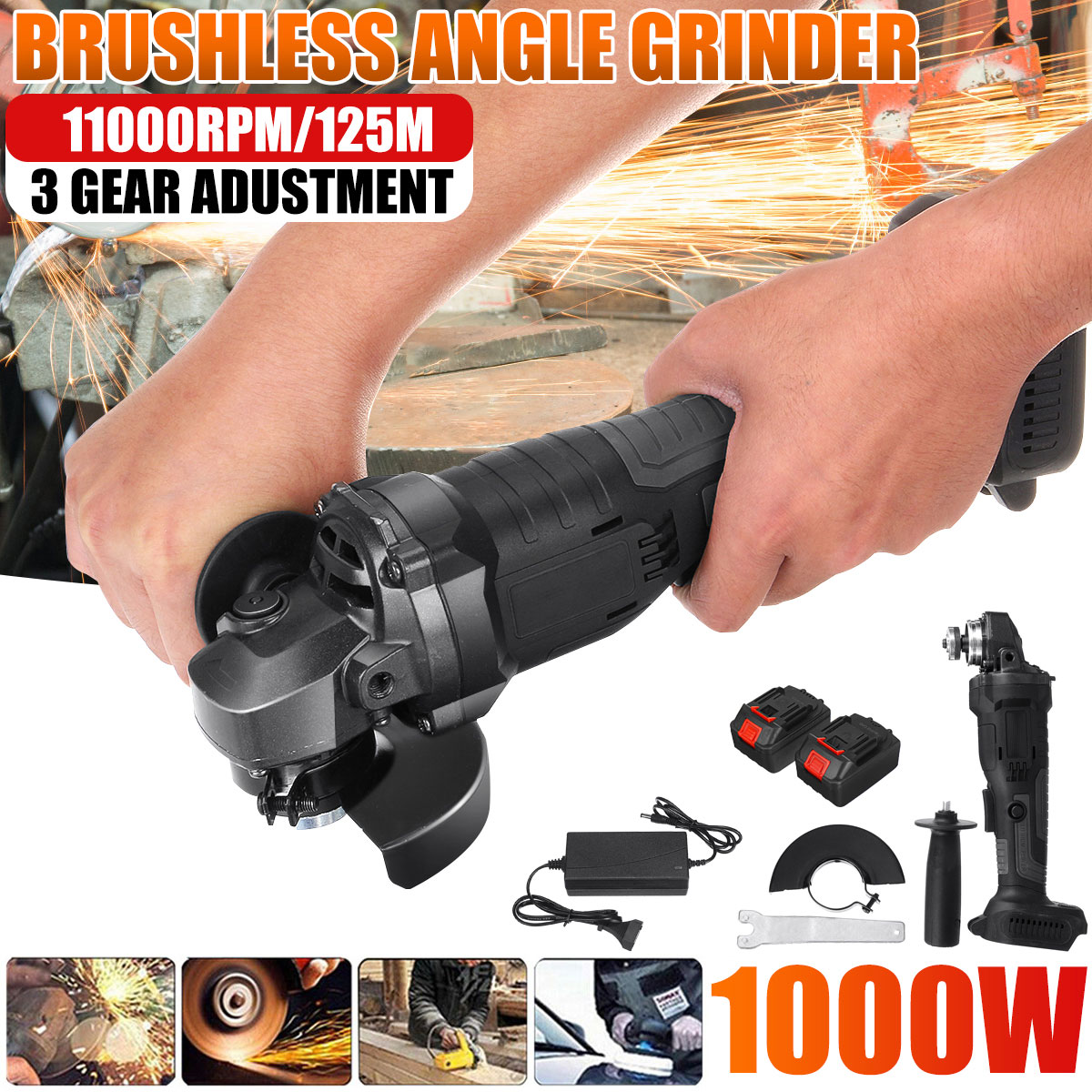 Wolike-900W-125mm-Brushless-Angle-Grinder-Cordless-Electric-Grinder-Polishing-Machine-For-Makita-Ste-1885468-4