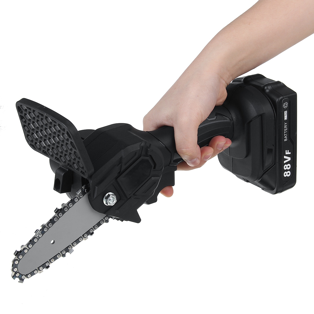 21V-Electric-Cordless-Chain-Saw-One-Hand-Saw-Woodworking-Tool-W-2pcs-Battery-1821600-6