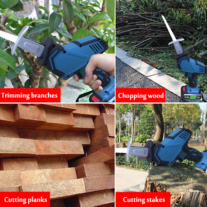 26V88V-6000mAh13000mAh-Cordless-Reciprocating-Saw-Electric-Lithium-Sabre-Saw-with-5-Saw-Blades-1585004-6