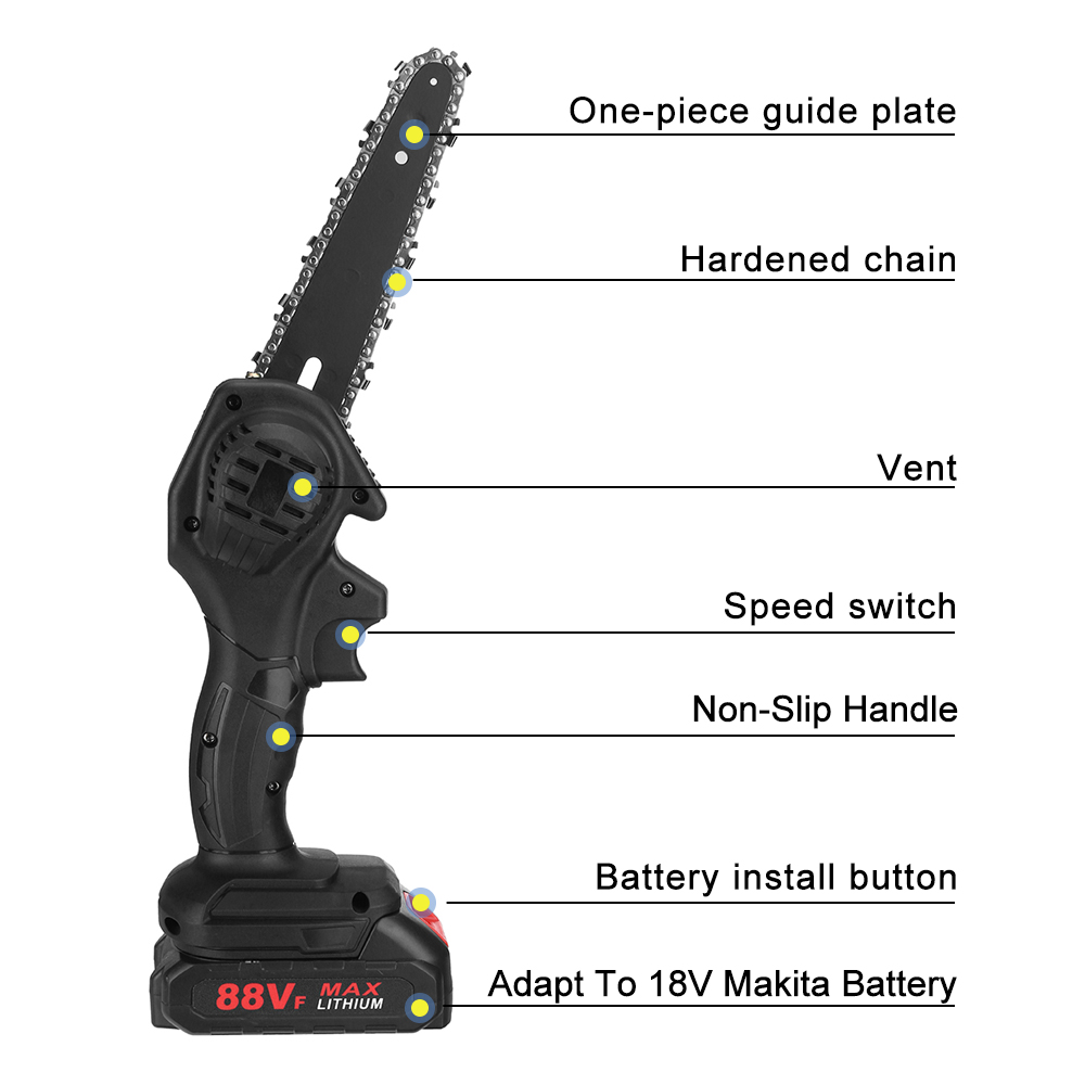 6Inch-1200W-21V-Electric-Chain-Saw-Pruning-ChainSaw-Cordless-Woodworking-Cutter-Tool-W-012pcs-Batter-1805854-8