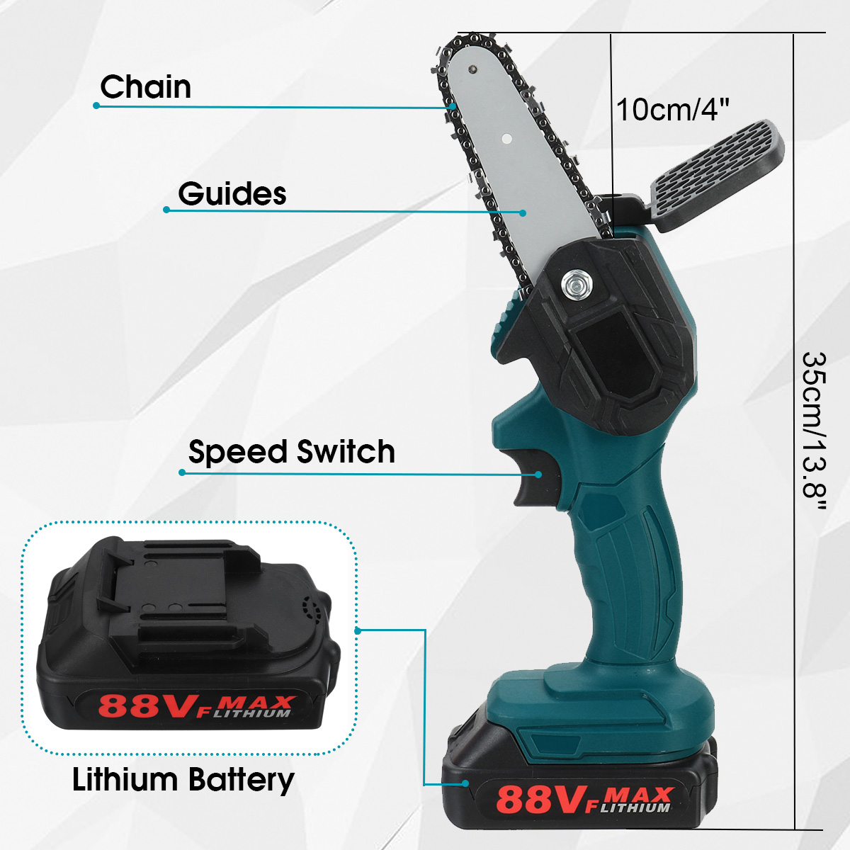 Electric-Saw-Cordless-One-Hand-Chain-Saw-Woodworking-Cutter-W-12pcs-Battery-EU-Plug-1811968-4