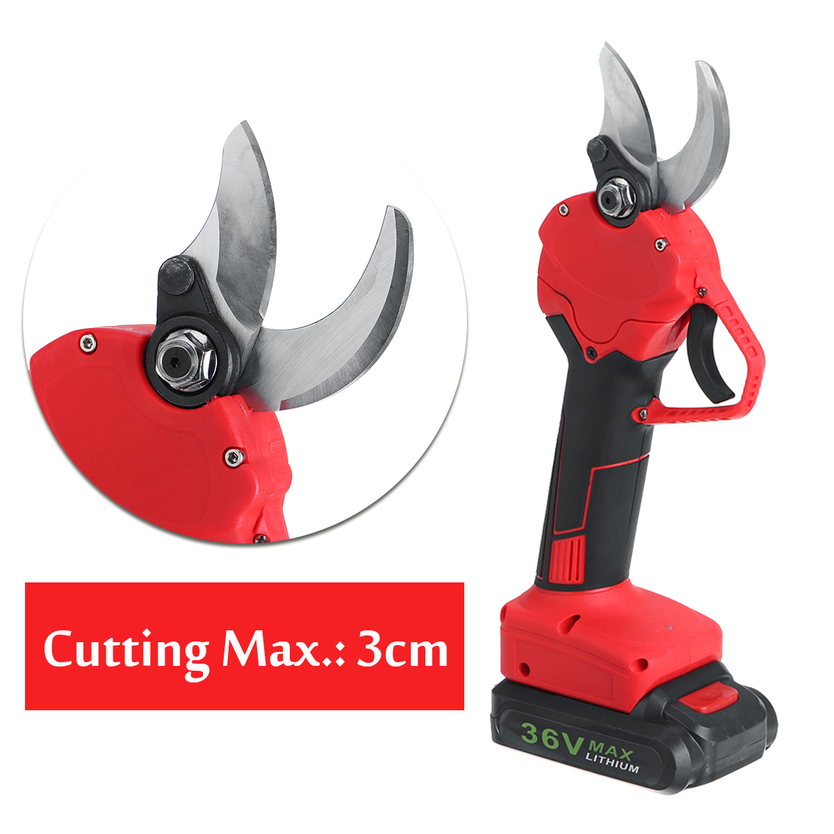 36V-Cordless-Electric-Pruning-Shears-Tree-Branches-Cutter2-Rechargeable-Battery-1660288-6