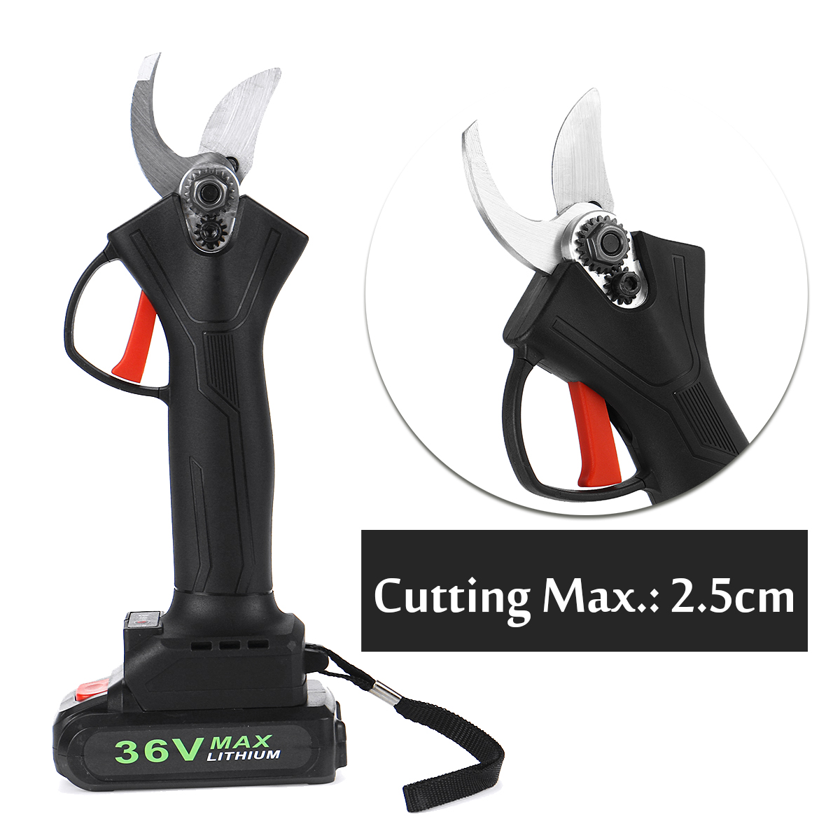 36V-Cordless-Electric-Pruning-Shears-Tree-Branches-Cutter2-Rechargeable-Battery-1660288-7