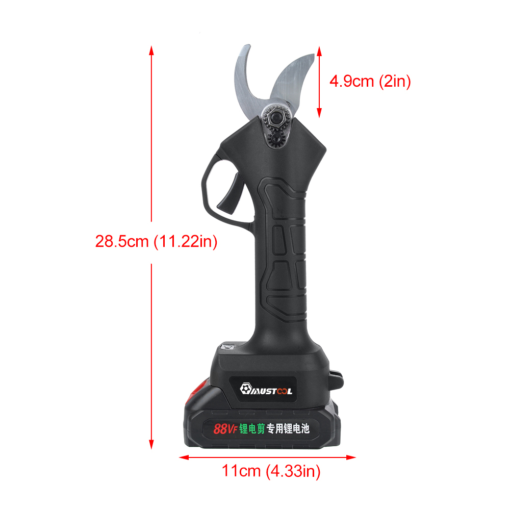 MUSTOOL-88VF-Cordless-Rechargeable-Electric-Pruning-Shears-W-12pcs-Battery-Garden-Scissor-Hedge-Trim-1827864-5