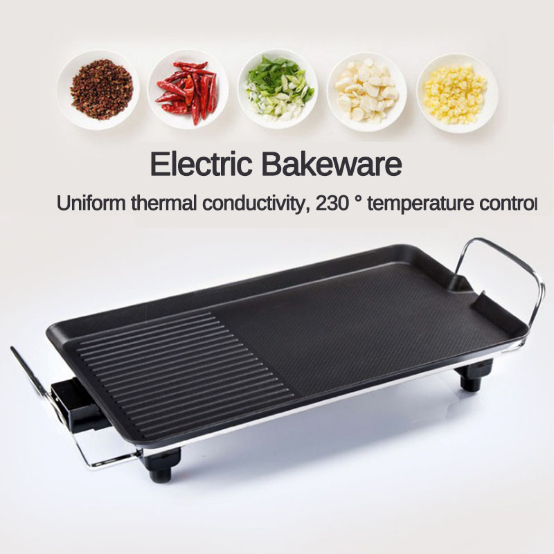 Multifunctional-Electric-Baking-Pan-Household-Electric-Baking-Pan-Non-stick-Smokeless-Barbecue-Machi-1806926-2