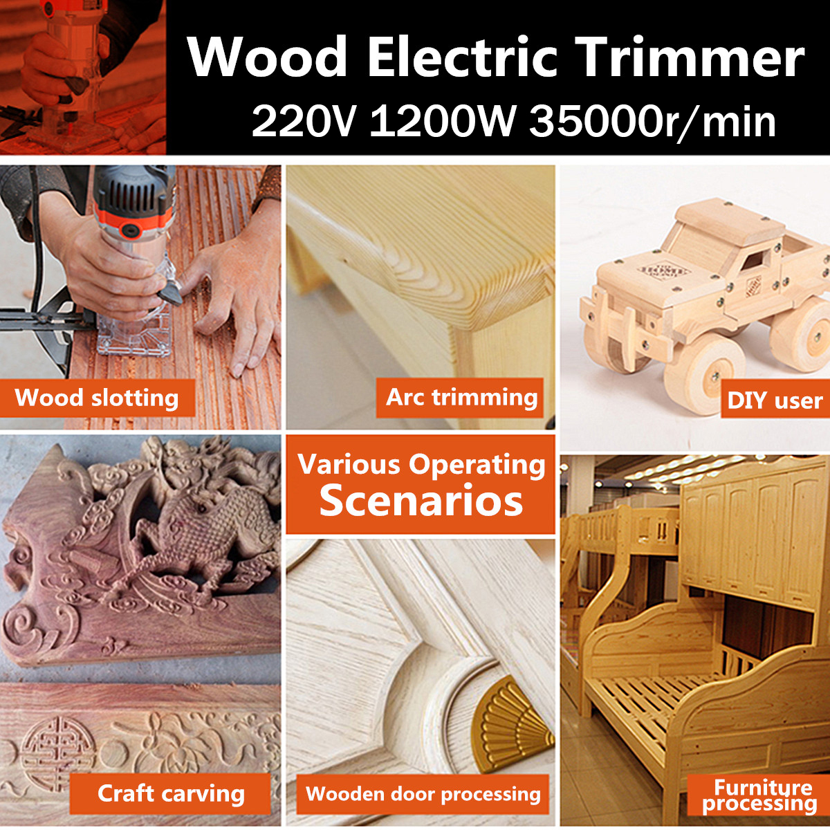 110V220V-1200W-635mm-Wood-Laminate-Palm-Router-Electric-Hand-Trimmer-Edge-Joiners-Woodworking-Tool-1539226-3