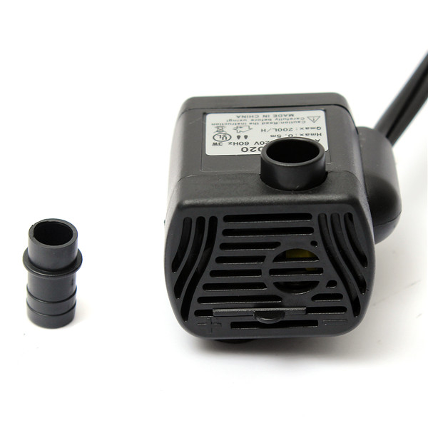 110V-200LH-3W-Aquarium-Water-Pump-Submersible-Fountain-Air-Fish-Tank-US-Plug-984637-4