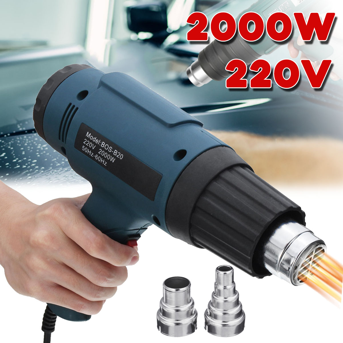 2000W-220V-Industrial-Adjustable-Temperature-Hot-Air-Blower-Rework-Station-with-2Pcs-Nozzles-1525053-2