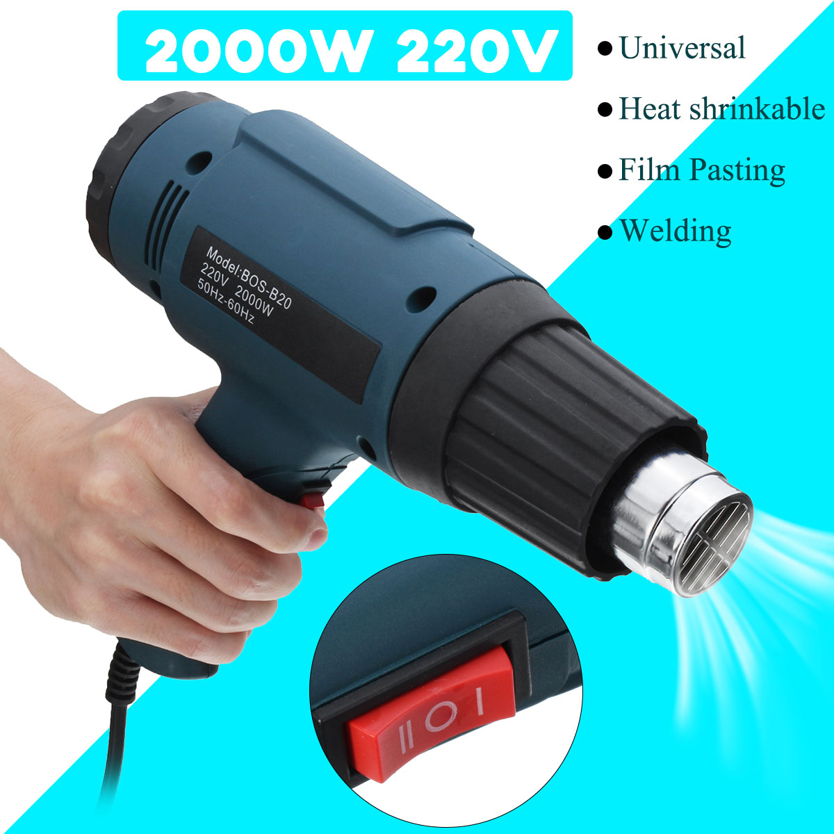 2000W-220V-Industrial-Adjustable-Temperature-Hot-Air-Blower-Rework-Station-with-2Pcs-Nozzles-1525053-3