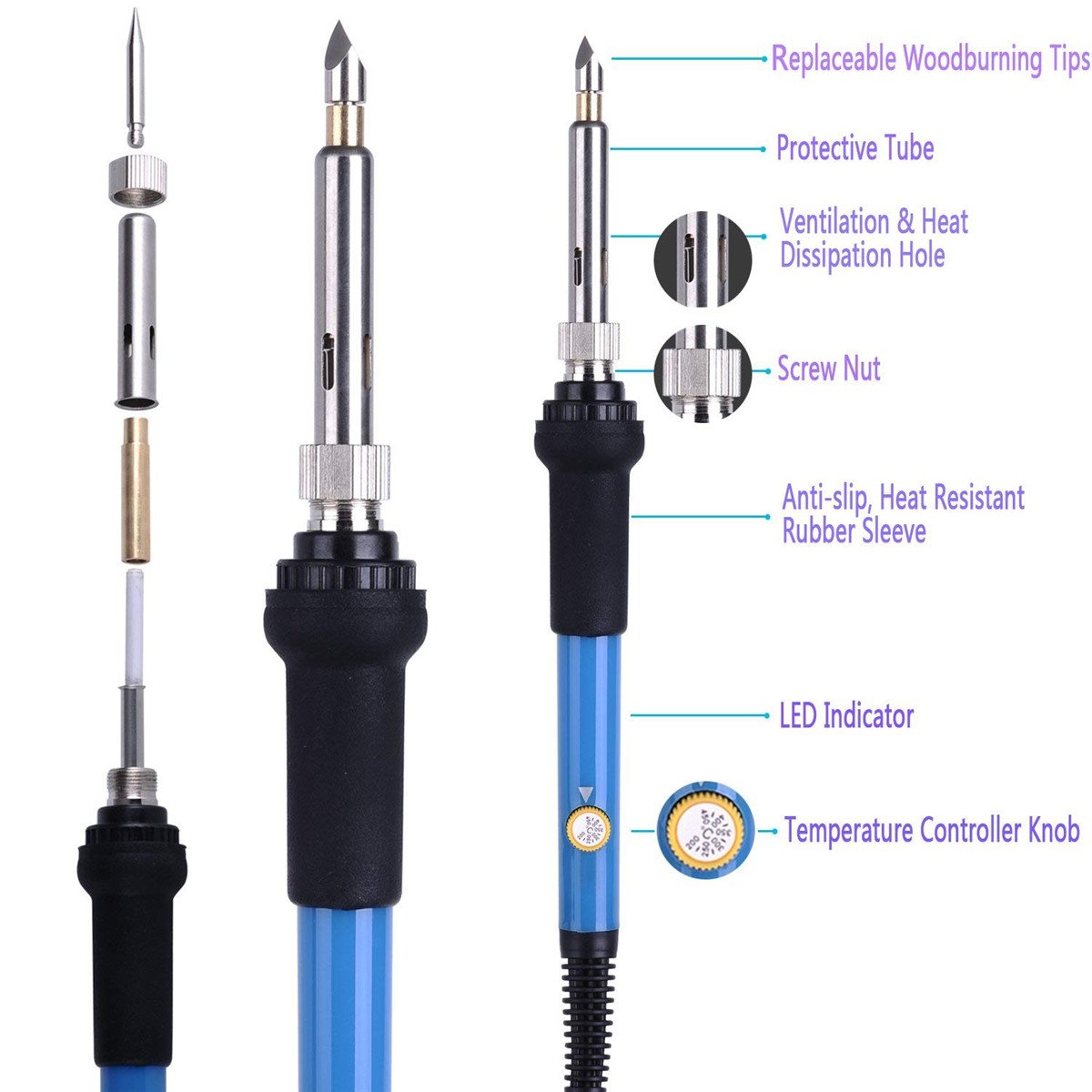 220V-60W-Wood-Burning-Pen--34-Assorted-Tips-Set-Soldering-Iron-Tips-Set-Tool-Adjustable-Temperature-1817365-10