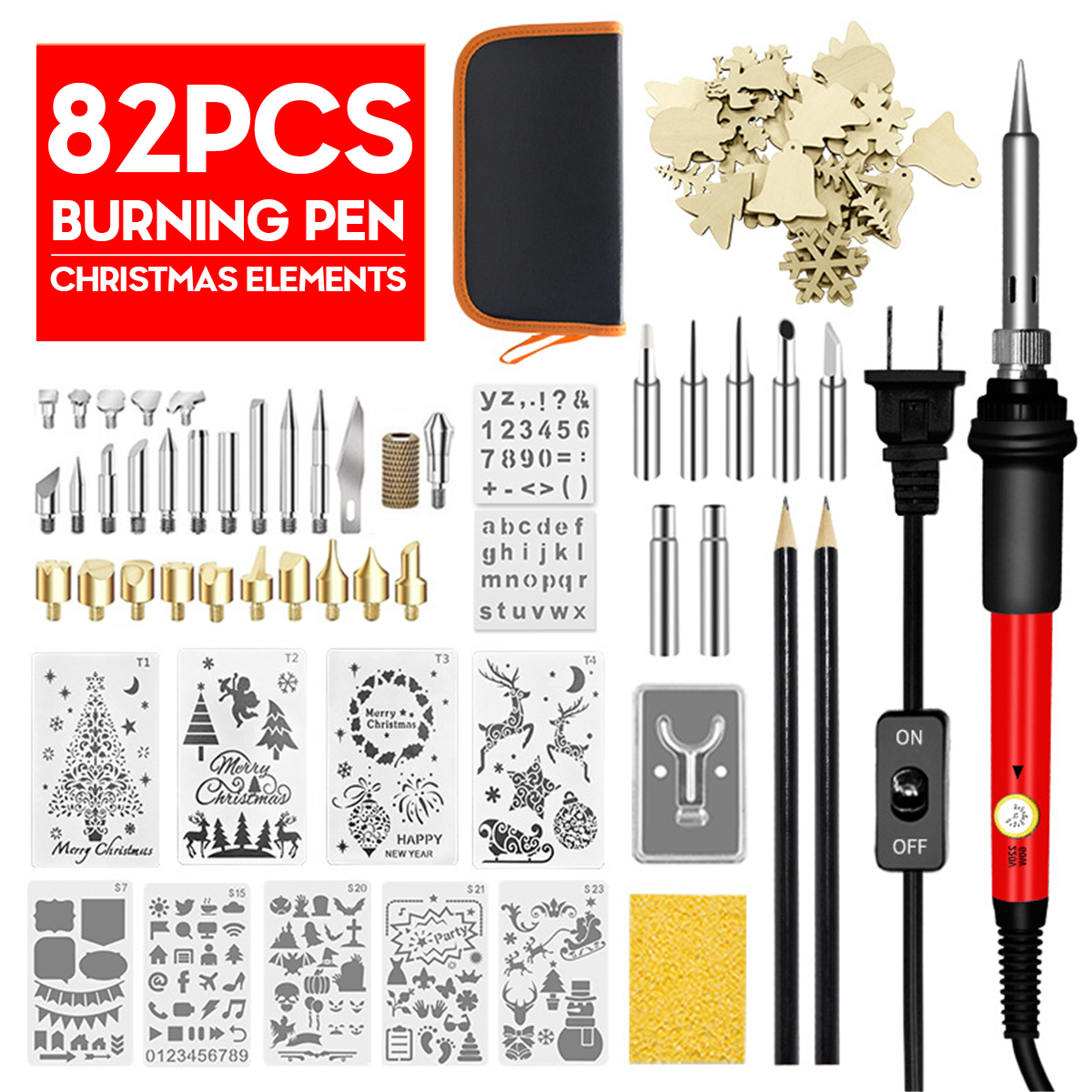 82PCS-110V240V-60W-Adjustable-Temperature-Electric-Soldering-Iron-Welding-Kit-DIY-Christmas-Elements-1784441-1