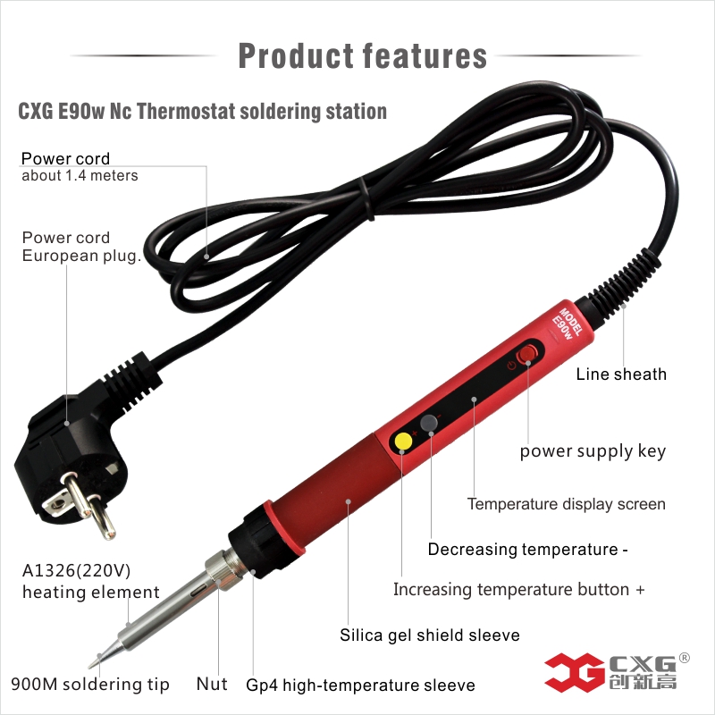 CXG-E90W-Electric-Soldering-Iron-Digital-Adjustable-Thermostat-Hand-Tools-Welding-Station-1181133-2