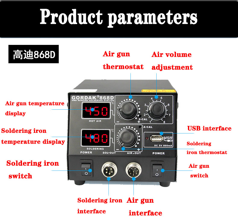 GORDAK-868D-Intelligent-3-in-1-Anti-static-Hot-Air-Dual-Digital-Soldering-Station-USB-Charging-Mobil-1713125-9