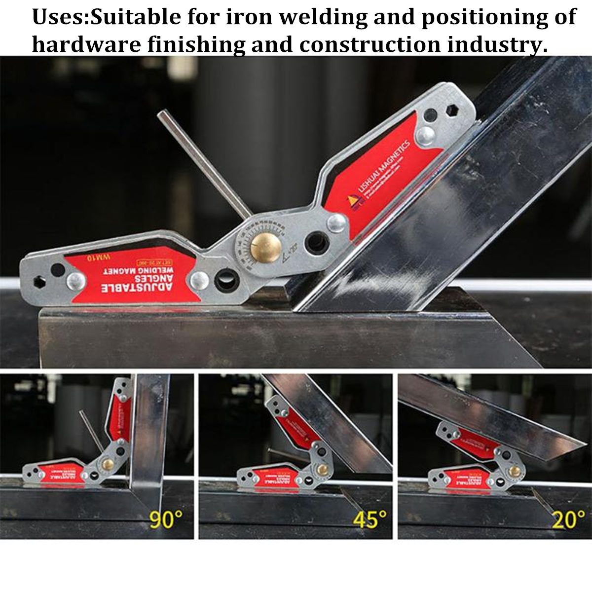 20-200-Degree-Adjustable-Angles-Magnetic-Welding-HolderWelding-Magnet-Holder-Tools-1655528-3