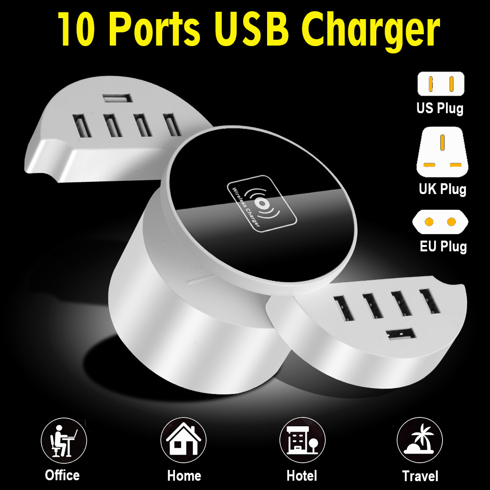 10-Port-USB-Wireless-Charger-Station-Mobile-Phone-Wireless-Charger-for-Office-Home-Hotel-1289486-1