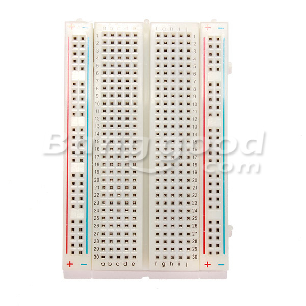 10pcs-85-x-55cm-White-400-Holes-Solderless-Breadboard-For-Ardunio-951142-1