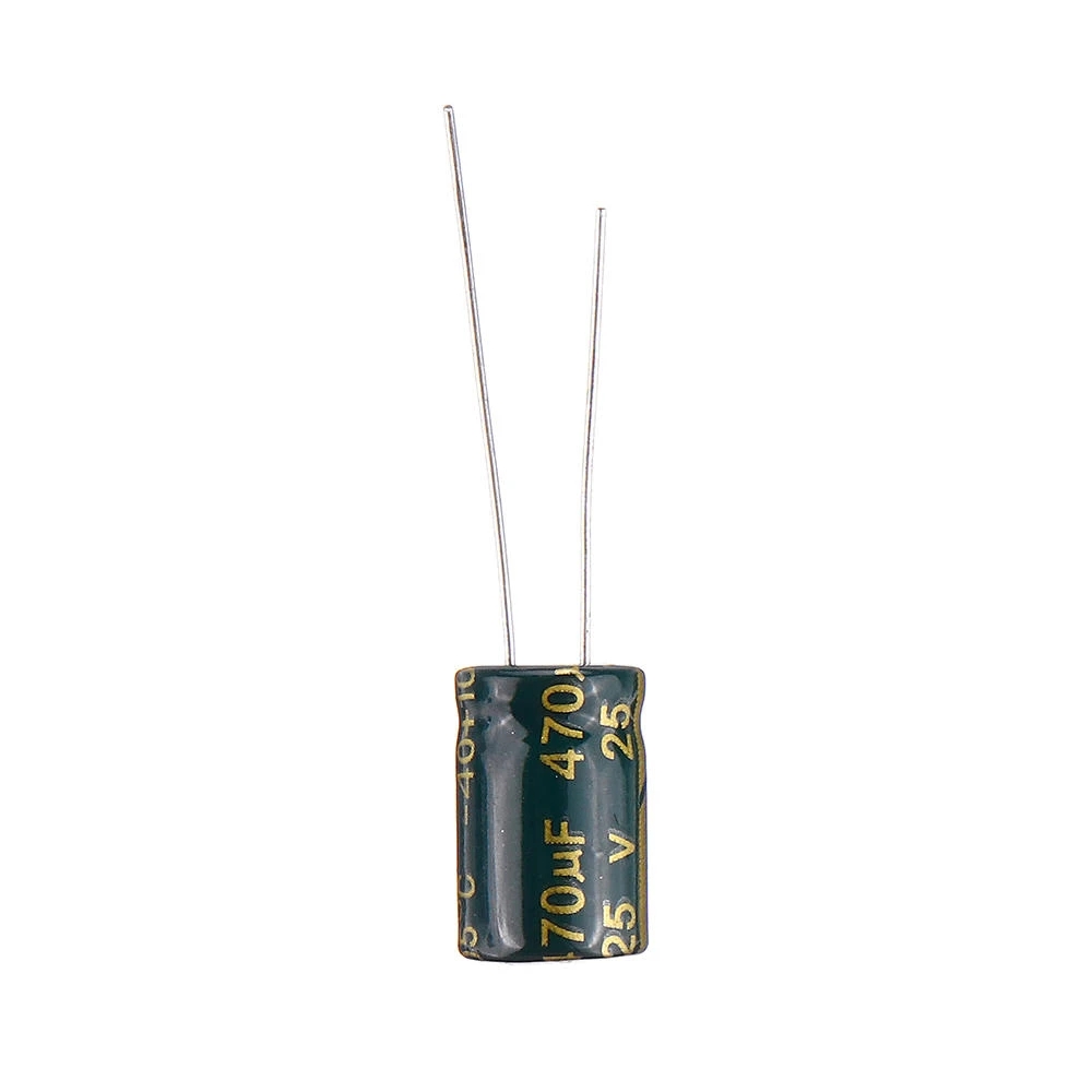 250Pcs-25V-470UF-8-x12MM-High-Frequency-Low-ESR-Radial-Electrolytic-Capacitor-1675370-7