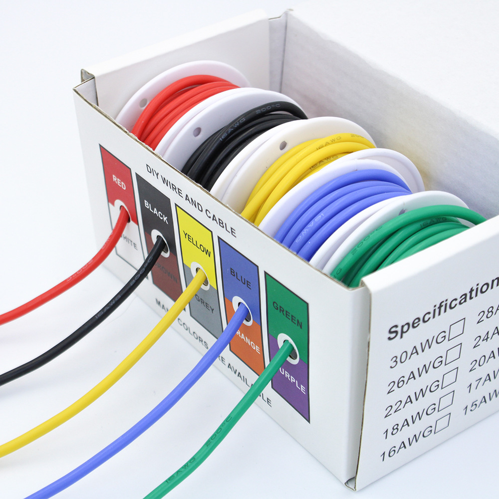 30AWG-Flexible-Silicone-Wire-and-Cable-5-Colors-in-a-Box-Mixed-Wire-Tinned-DIY-High-Quality-Pure-Cop-1964227-1